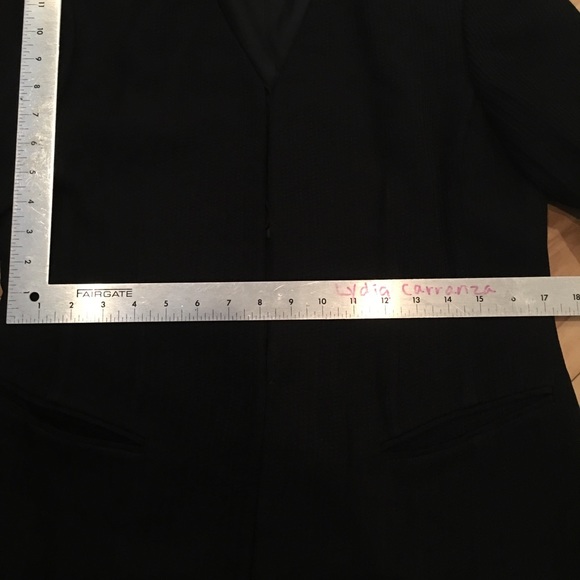 Emanuel ungaro black textured women’s blazer 6 - Picture 6 of 8